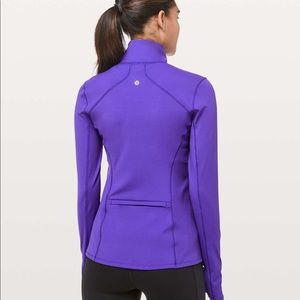 NEW lululemon best pace half zip lazurite blue 4